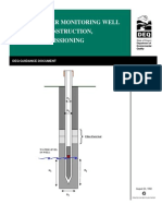 Groundwater Monitoring Well Drilling