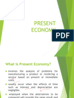 Chapter 2 Cost Concepts and Design Economics Present Economy