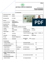 PPSC Form