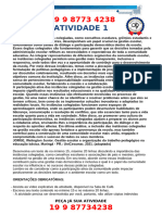 Atividade 1: Peça Já Sua Atividade