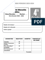 Cuarto Segundo Periodo 23-24