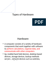 Types of Hardware