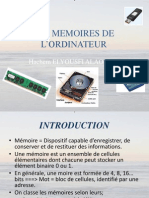 Les Memoires de L'ordinateur