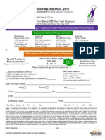 2012 Registration Form