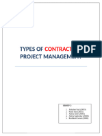 Project Management Contracts Report