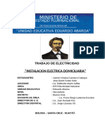 Proyecto de Electricidad Mancilla