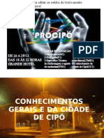 Conhecimentos Gerais e de Cipó Procipo