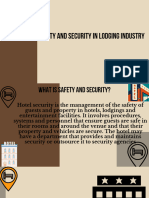 What Is Safety and Security in Lodging Operations