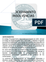 Modulo Insolvencias Procesos Concursales