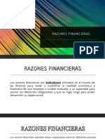 Razones Financieras