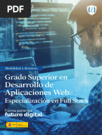 Grado Superior Desarrollo de Aplicaciones Web Full Stack