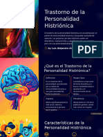 Trastorno de La Personalidad Histrionica