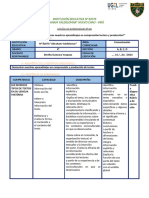 SESIÓN DE APRENDIZAJE 2° Cuarto Diagnostica de Comprension