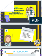 Intervencion de Enfermería A Pacientes Con Esquizofrenia