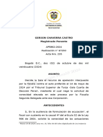 Gerson Chaverra Castro Magistrado Ponente