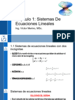 1.1 Sistemas de Ecuaciones Lineales Con Dos Incógnitas