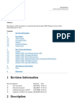 Handover: 1 Revision Information