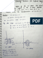 Mapping by Elementary Function and Conformal Mapping