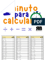 Un Minuto para Calcular