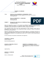 Sample-Transmittal - Request For The Release of Additional Engineering Administrative Overhead