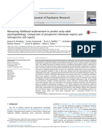 Measuring Childhood Maltreatment To Predict Early-Adult Psychopathology Comparison of Prospective Informant-Reports and Retrospective Self-Reports