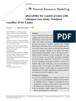 Assessment of Vulnerability For Coastal