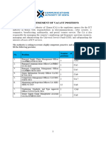 Job Specifications CA8 To CA5 Roles - 0