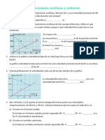 Física y Química Movimientos Rectilíneos