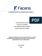 Desenvolvimento de Tinta Sustentável Por Meio Do Emprego de Resíduo de Terra Clarificante Da Indústria de Óleo Comestível