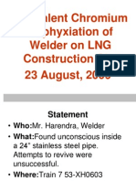 Hexavalent Chromium in Welding Environment, Safety & Health