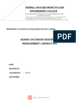 DDM Lab Manual