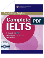 Cambridge English Complete IELTS Bands 5-6.5 Workbook With Answers