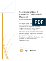 © Legal Charcha - Constitutional Law - II