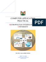 Microsoft Office Notes 2023 - PRACTICALS - Final