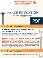 ABN Presentation - Peace Education