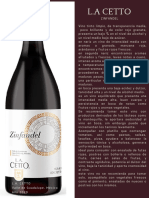 Vino Tinto L.A CETTO Zinfandel