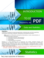 Lesson 1 Introduction To Statistics