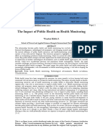 The Impact of Public Health On Health Monitoring (WWW - Kiu.ac - Ug)