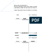 Ejercicio Balance de Comprobación 1