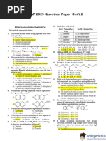 GPAT 2023 Question Paper Shift 2