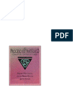 MINTZBERG, QUINN, VOYER (1997) El Proceso Estratégico. Conceptos, Contextos y Casos.