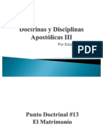 Doctrinas y Disciplinas ApostÃ Licas III