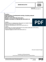 ISO 20743 (2013) - Textiles - Antibacterial Activity of Textile Products