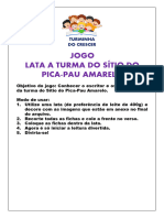 109 - Lata - A - Turma - Do - Sítio - Do - Pica - Pau - Amarelo