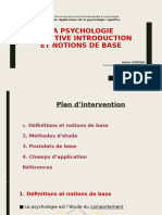 La Psychologie Cognitive Introduction Et Notions de Base