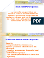 Planificacion Local Participativa