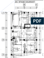 Plan Etage Courant: Chambre 03