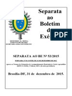 Acompanhamento Doutrinário e Lições Aprendidas. Normas Da Sistemática. Port 82-EME (EB70-N-15.001)