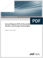 Annual Report 2019 of The Institute For Nuclear and Energy Technologies