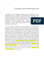 Discrepancias Entre Las Visiones Históricas - ¿1833 Una Constitución Portaliana o Liberal - Doctrinaria